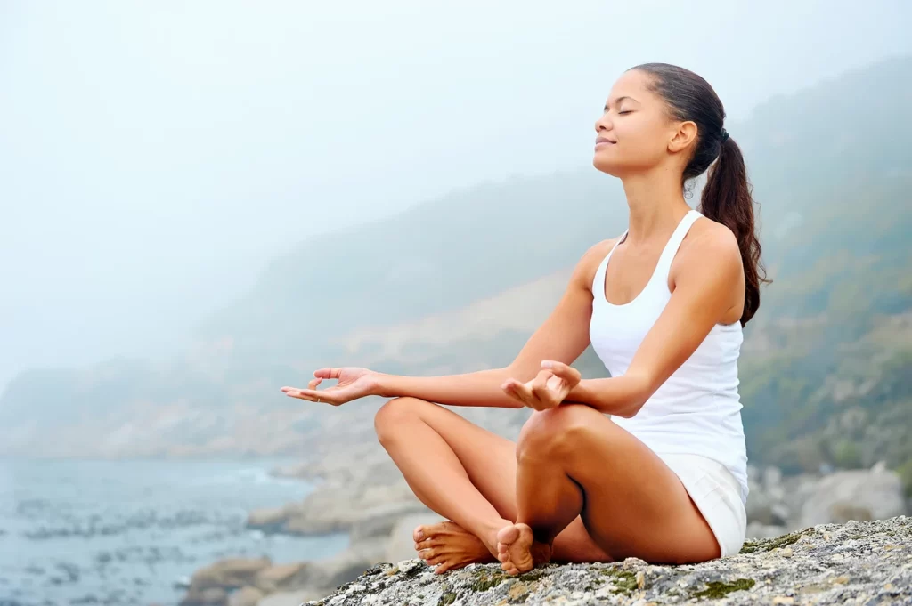 Meditation in nature