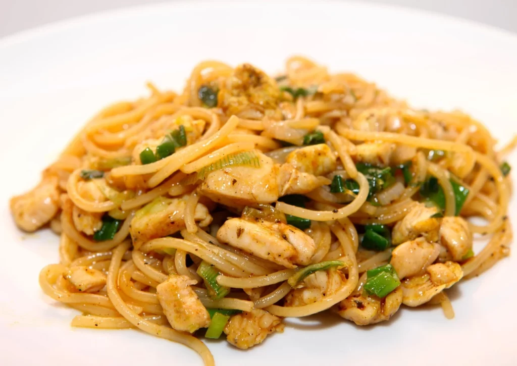 Fast & Easy Lactose-Free Creamy Thai Crunchy Noodle Recipe